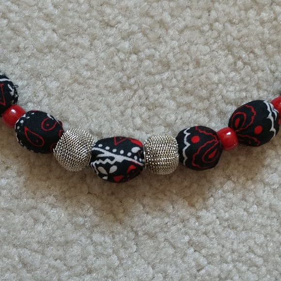 Handmade necklace adjustable length - Picture 2 of 3